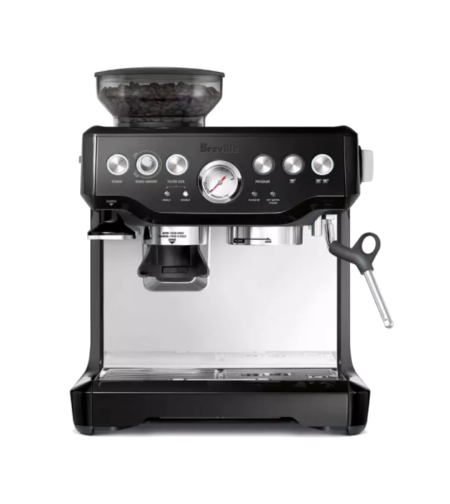 מכונת קפה אספרסו ברוויל BREVILLE BARISTA EXPRESS WITH MILK JUG THERMAL BES875BKS - יבואן רשמי!
