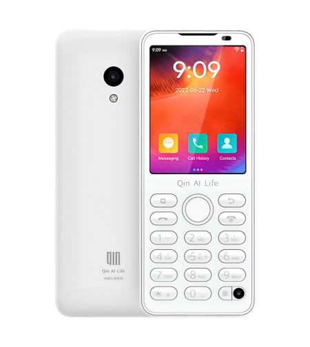 טלפון חצי טאצ' תומך סים כשר שיאומי Xiaomi QIN F21 PRO 32GB ROM 3GB RAM לבן - כולל מגן ובחירת גרסה!