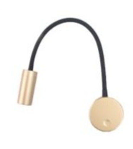 מנורת קיר לשבת צילינדר ללא כבל אומגה OMEGA OM-SHAB-WL-CCT - שנתיים אחריות יבואן רשמי - צבע זהב