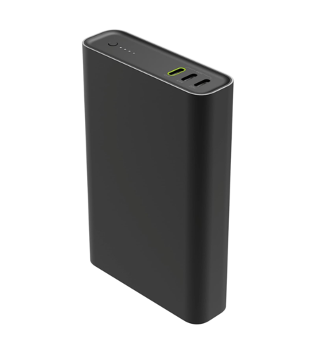 סוללת גיבוי מטען נייד בנפח 20000mAh הספק 45W בעלת 3 חיבורי USB TYPE-C מופי ZAGG Mophie Powerstation Pro - יבואן רשמי - צבע שחור