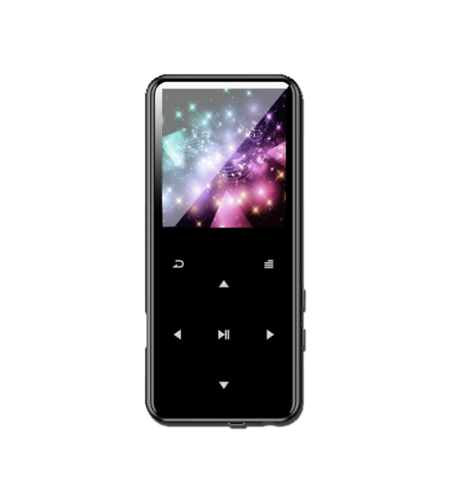 נגן MP3 דוקו בלאק מיני DOQO BLACK MINI 16GB - כולל רדיו - יבואן רשמי - צבע שחור