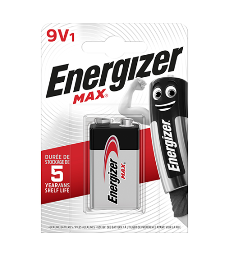 סוללת 9V אנרג'ייזר Energizaer