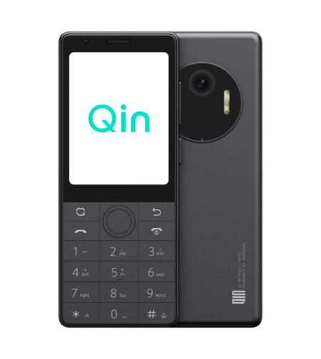 טלפון סלולרי חצי טאצ' תומך כשר שיאומי Xiaomi QIN J36 32GB 3GB RAM 4G VoLTE תומך ב-2 כרטיסי סים -  כולל מגן ובחירת גרסה