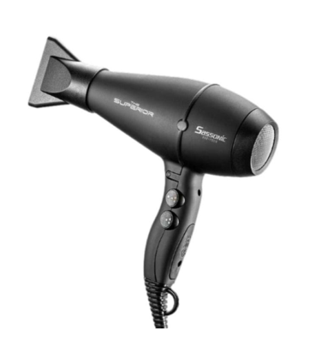מייבש שיער 2650W מקצועי ססוניק Sassonic THE SUPERIOR ESE-7000 - תוצרת איטליה - שנתיים אחריות יבואן רשמי