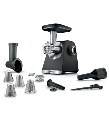 מטחנת בשר 2100W בוש BOSCH MultiPower Serie 6 MFWS641B - יבואן רשמי