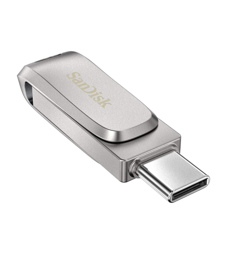 דיסק און קי זיכרון נייד סאנדיסק זכרון נייד Ultra Dual Drive Luxe USB Type-C 128B