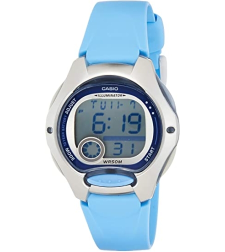 שעון יד דיגיטלי קסיו CASIO LW-200-2BV צבע תכלת