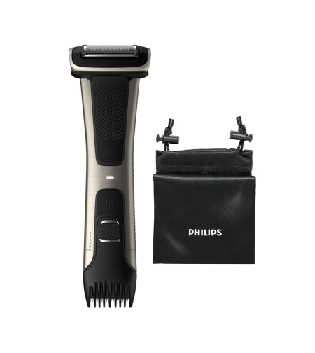מכונת תספורת וגילוח לגוף עמידה במים פיליפס PHILIPS Bodygroom BG7025/15 - שנתיים אחריות יבואן רשמי!