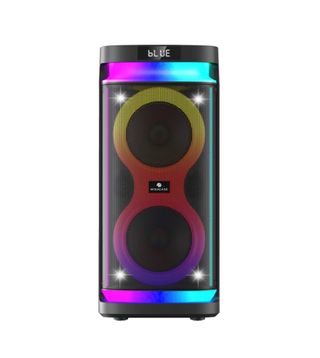רמקול בידורית קריוקי 80W + מיקרופון אלחוטי MIRACASE PORTABLE PARTY BOX MKS30 - יבואן רשמי!
