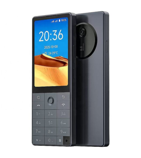 טלפון סלולרי חצי טאצ' תומך כשר שיאומי Xiaomi QIN F25 128GB 6GB RAM 4G VoLTE - תומך ב-2 כרטיסי סים - כולל מגן ובחירת גרסה