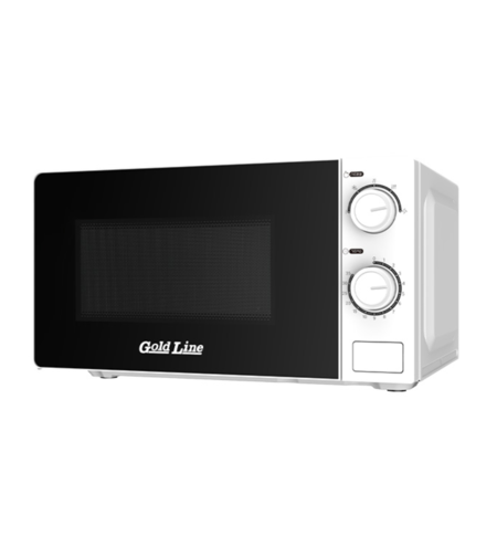 מיקרוגל 20 ליטר מכני  גולד ליין Gold Line ATL-1320W - צבע לבן - יבואן רשמי