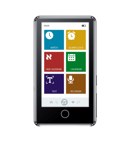 נגן MP3 כשר עם מסך מגע סאמוויקס סמארטבאס Samvix SMARTBASS 8.0