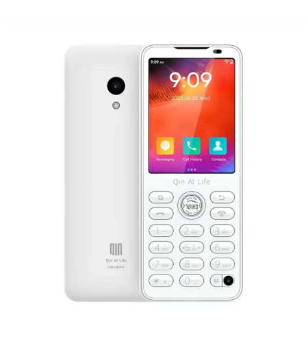 טלפון חצי טאצ' תומך סים כשר שיאומי Xiaomi QIN F21 PRO 32GB ROM 3GB RAM לבן - כולל בחירת גרסה!