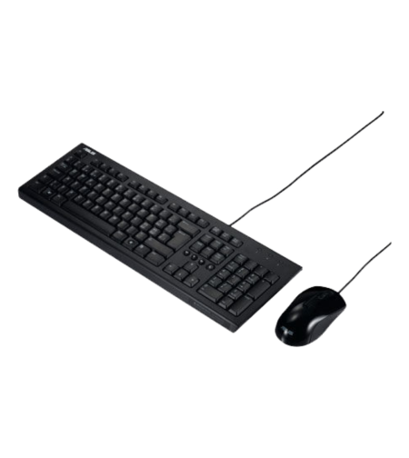 מקלדת ועכבר למחשב חוטי אסוס ASUS Keyboard and Mouse set U2000