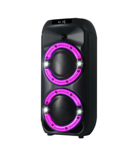 רמקול בידורית קריוקי + מיקרופון אלחוטי MIRACASE MKS40 - יבואן רשמי