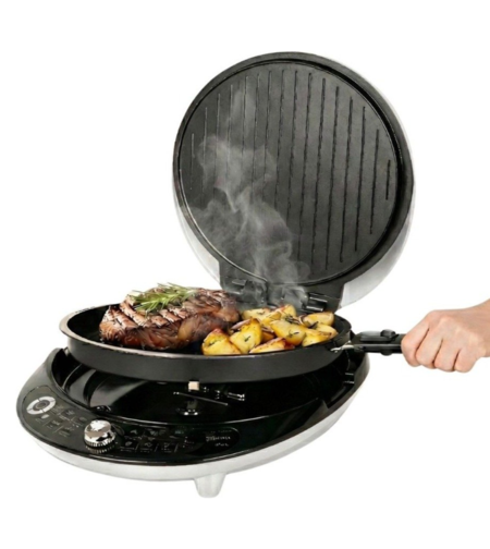 שף הפלא עם פלטות נשלפות עוצמתי Universe NRI-8640 - פטור מטבילה והגעלה - יבואן רשמי - צבע קרם