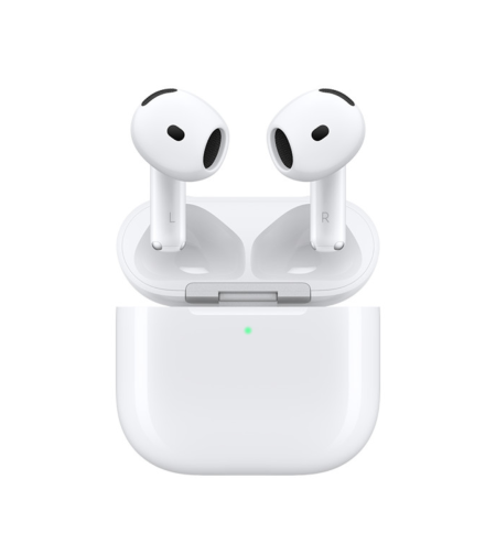 אוזניות אלחוטיות TWS איירפודס עם סינון רעשים Apple AirPods 4 with Active Noise Cancellation - שנה אחריות DCS