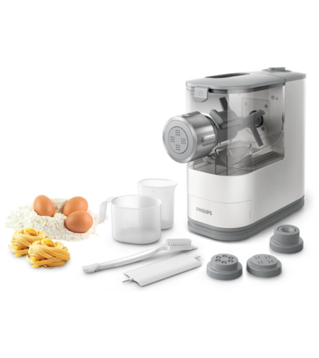מכונה להכנת פסטה ואטריות אוטומטית פיליפס PHILIPS Viva HR2345/19 - שנתיים אחריות יבואן רשמי