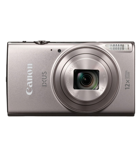 מצלמה דיגיטלית קנון Canon IXUS 285 HS A - תפריט בעברית - 3 שנות אחריות יבואן רשמי - צבע כסוף