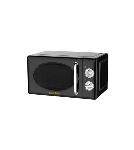 מיקרוגל 20 ליטר מכני רטרו גולד ליין Gold Line 20MX35-LB