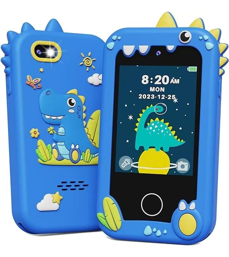 קונסולת משחק חינוכית לילדים סליידר קידס SLIDER K40 - יבואן רשמי - צבע כחול