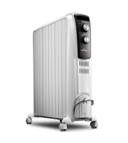 רדיאטור 10 צלעות ד'לונגי דרגון De'Longhi DRAGON TRD41025- יבואן רשמי 7 שנות אחריות!