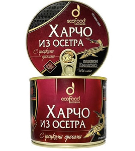 שימורי מרק דגי חדקן עם. אגוזי מלך