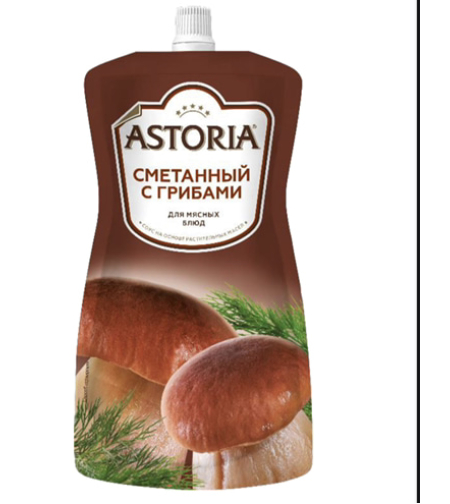Сметанный с грибами