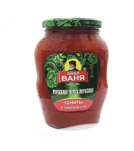 עגבניות במיץ עגבניות