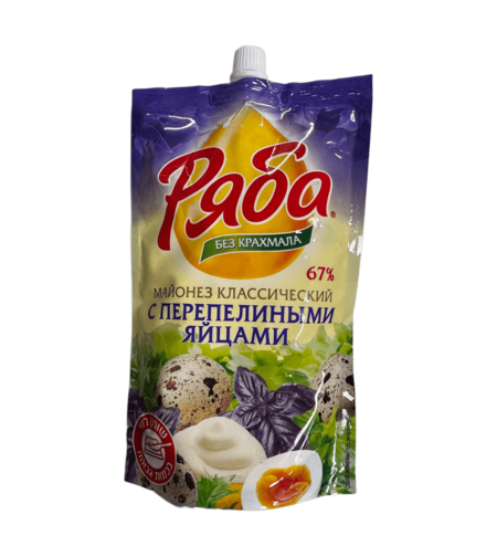 Майонез классический с перепелиными яйцами