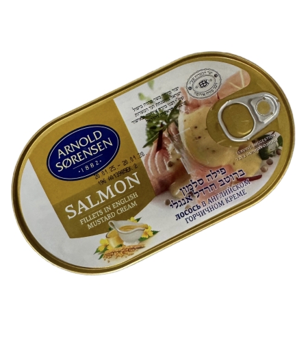 פילה סלמון ברוטב חרדל אנגלי