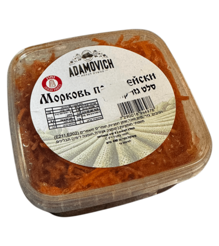 סלט גזר קוריאני