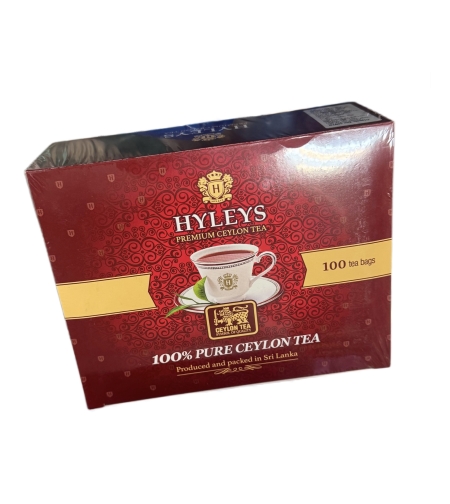 Hyleys 100% pure Ceylon tea 100 пакетиков