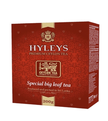 Hyleys special big leaf tea рассыпной 200 гр.