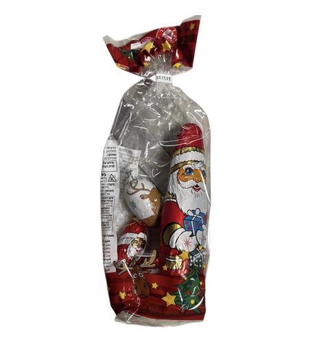 Пакетик с шоколадным сантой