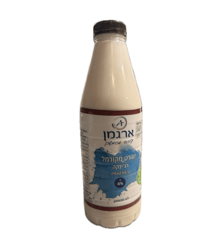 יוגורט מקורמל רז׳נקה 4% שומן
