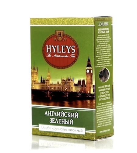 Hyleys English green tea  100 гр.