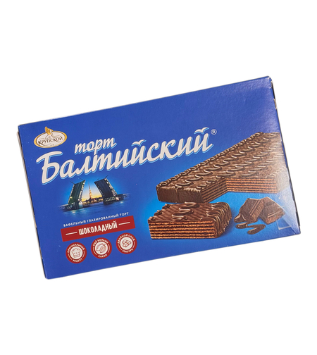 Вафельный торт Балтийский