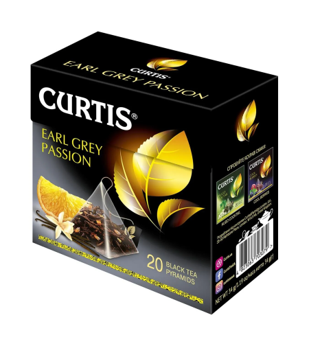 Curtis earl grey passion20 pyramids