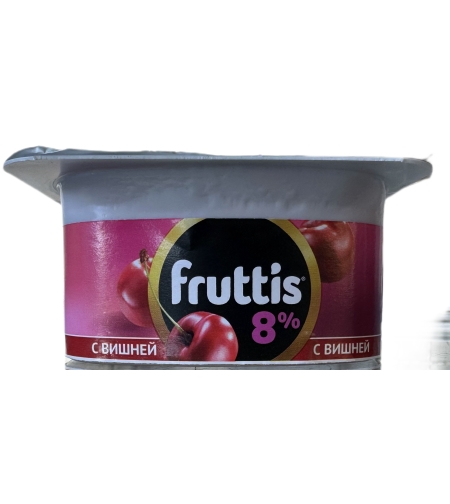 יוגורט 8% שומן בטעם דובדבן