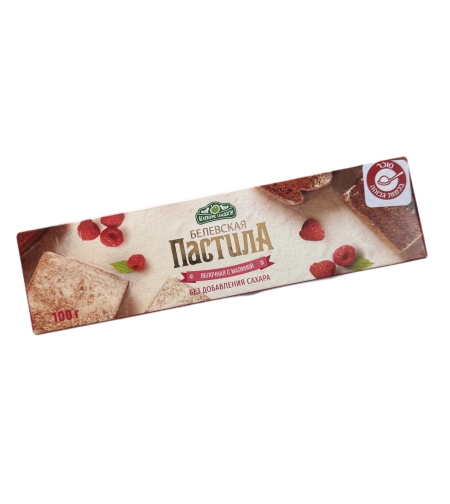 Пастила Белевская яблочная с малиной
