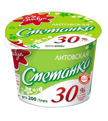 Литовская сметанка 30%