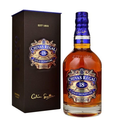 Chivas regal 18 years Gold Signature