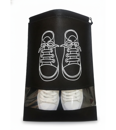 תיק אחסון והגנה לנעליים לנסיעות.