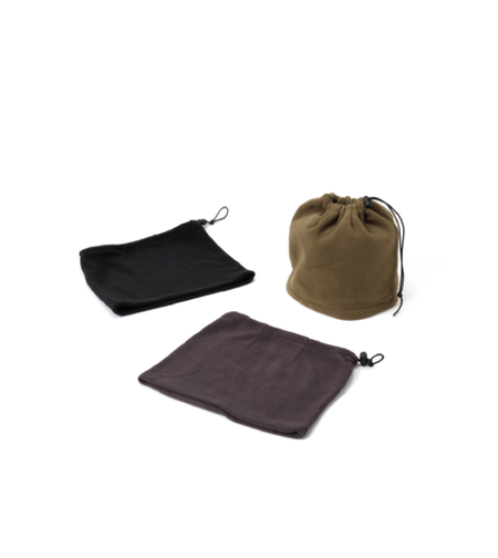 חם צוואר שכבה אחת 100% פוליאסטר עם שרוך ואבזם.