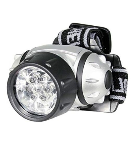פנס ראש מתכוונן NEON LED 7 עמיד במים.