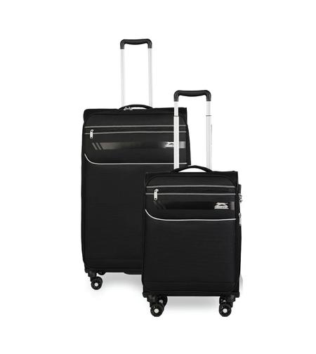זוג מזוודות בד פרמיום קלות במיוחד דגם B-lite II מבית חברת היוקרה Slazenger.