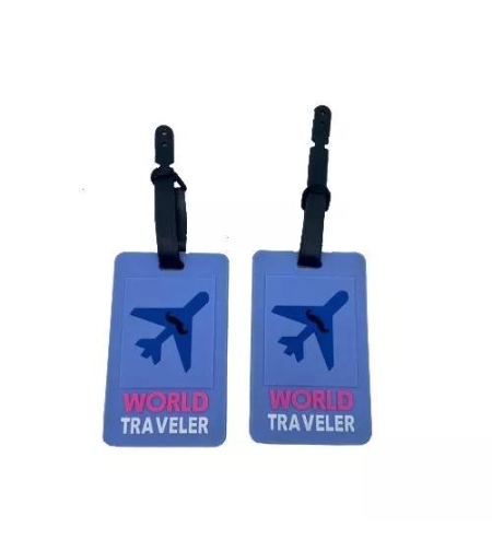 תג מעוצבים WORLD TRAVELER.