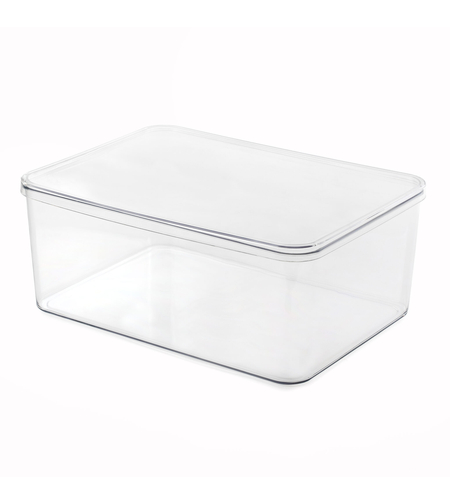 קופסא אקרילית עם מכסה-L