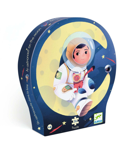 פאזל אסטרונאוט על הירח-36 חלקים של קסם!